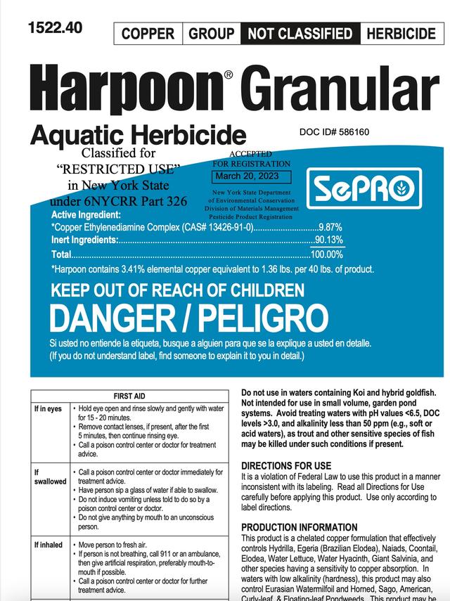 Harpoon Granular NYS Label