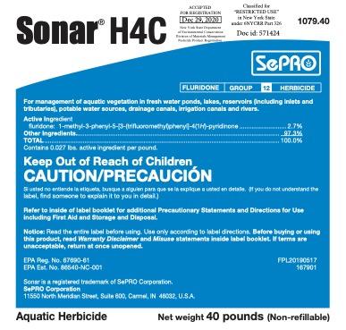 NYS Sonar H4C Label